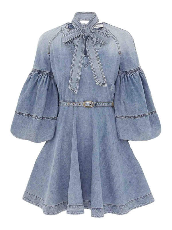 ZIMMERMANN: Robes courtes - Robe Courte - Bleu
