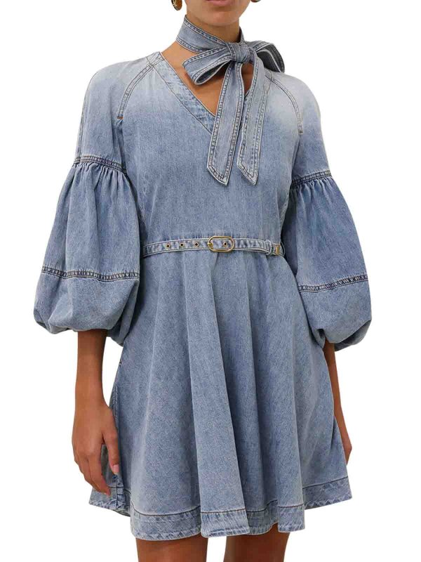 ZIMMERMANN: Robes courtes online - Robe Courte - Bleu