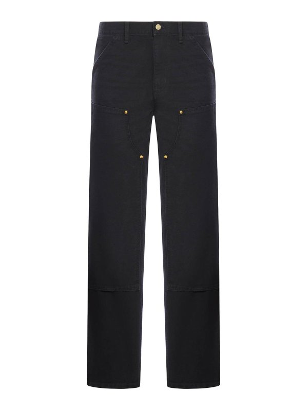 CARHARTT: Pantalons casual - Pantalons Décontractés - Noir
