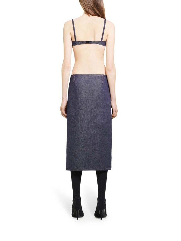 Denim Skirt shop online: Courreges