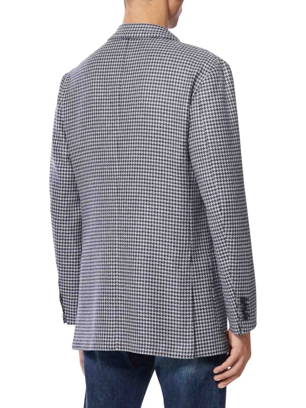 Pied De Poule Blazer shop online: KITON