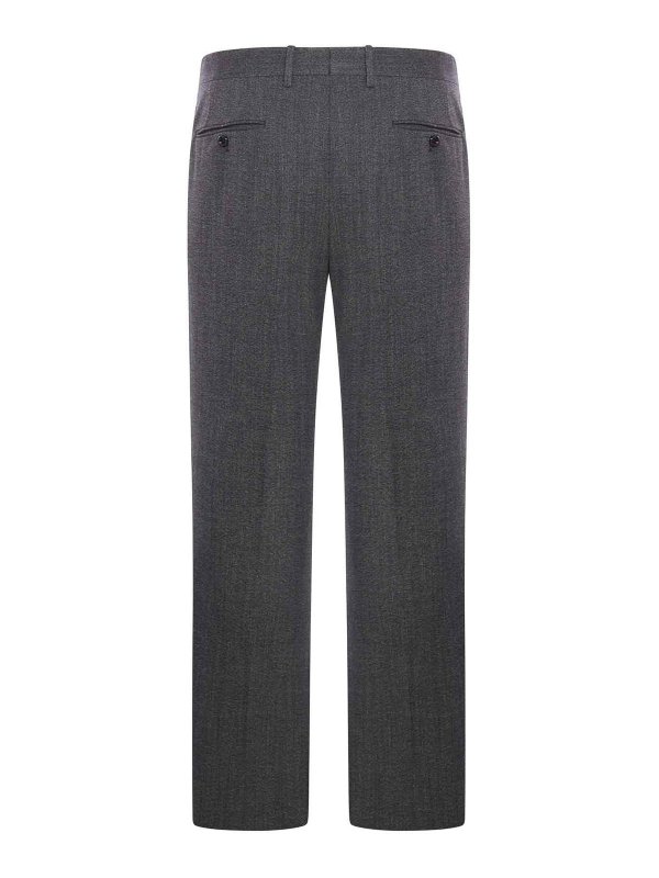 Double Breasted Wool Blend Suit shop online: LARDINI