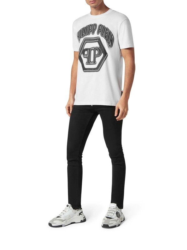 PHILIPP PLEIN: Camisetas online - Camiseta - Blanco