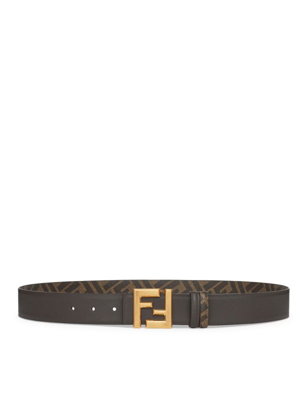FENDI: belts - Squared Ff Belt
