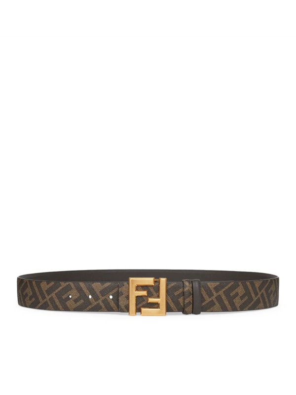 FENDI: belts online - Squared Ff Belt
