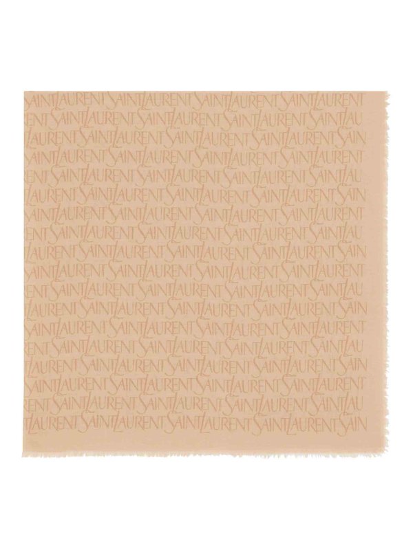 SAINT LAURENT: scarves - Square scarf