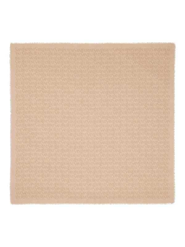 SAINT LAURENT: scarves online - Square scarf
