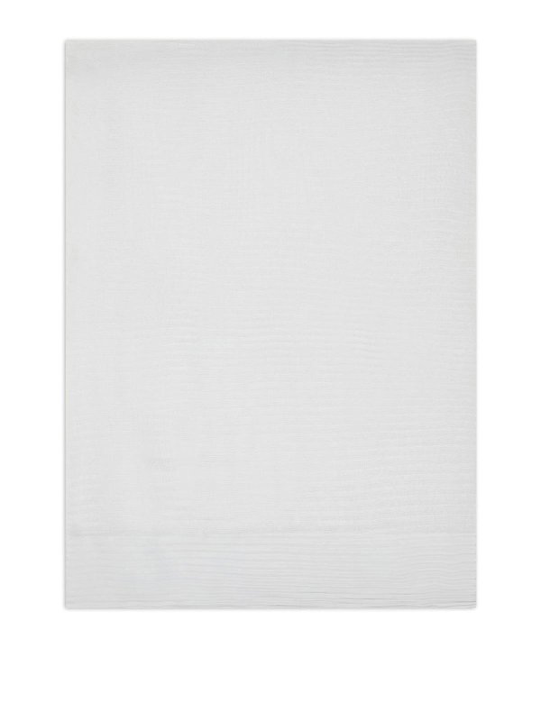 GIORGIO ARMANI: scarves - Pleated Silk Stole