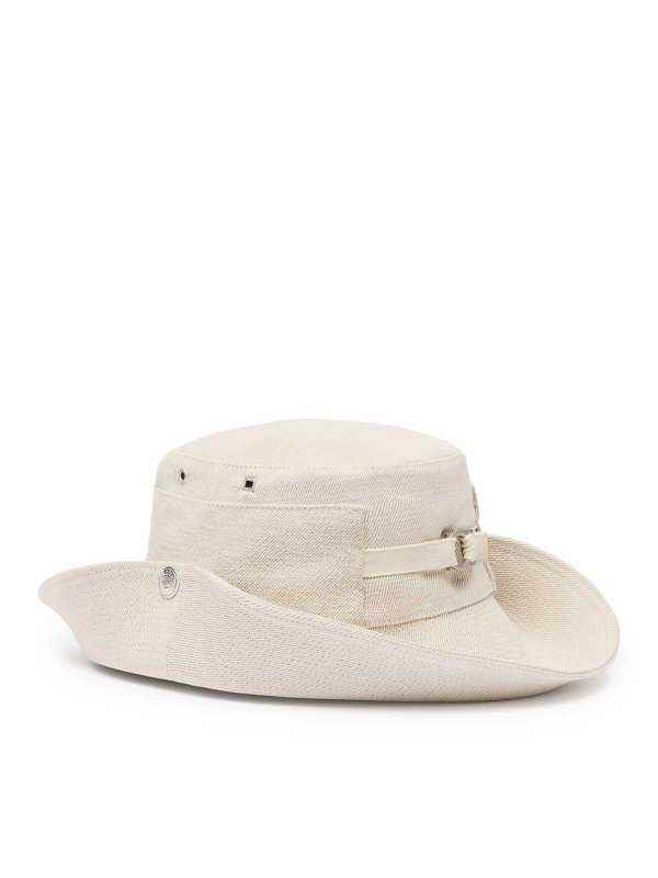 JACQUEMUS: Sombreros online - Sombrero - Blanco