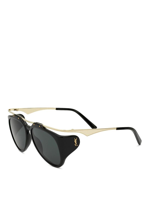 SAINT LAURENT: Sonnenbrillen online - Sonnenbrille - Metallic