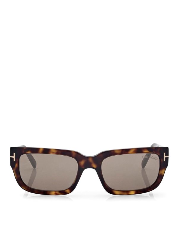 TOM FORD: サングラス - サングラス - ブラウン