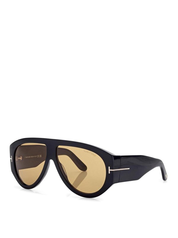 The Best Shops TOM FORD: Lunettes de soleil - Lunettes De Soleil - Marron