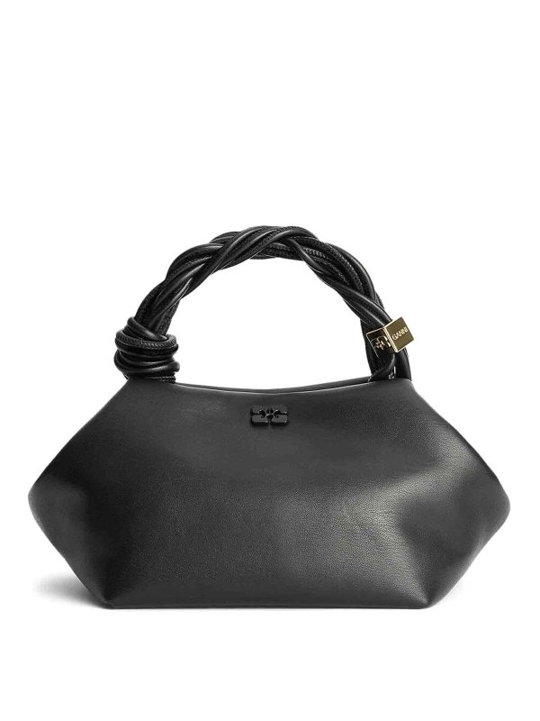 GANNI: shoulder bags - Black  Bou Bag