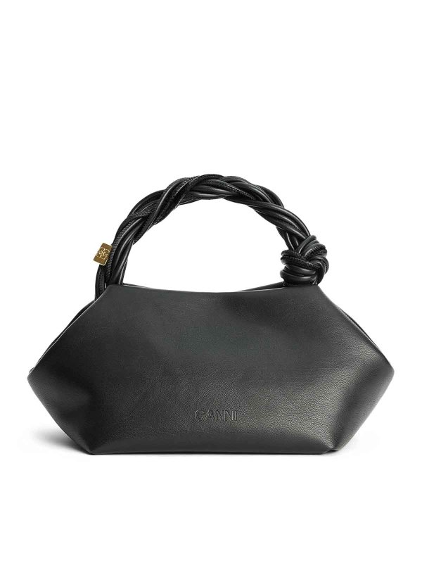 Black  Bou Bag shop online: GANNI