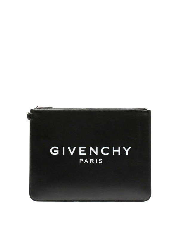 GIVENCHY: クラッチバッグ - クラッチバッグ - 黒
