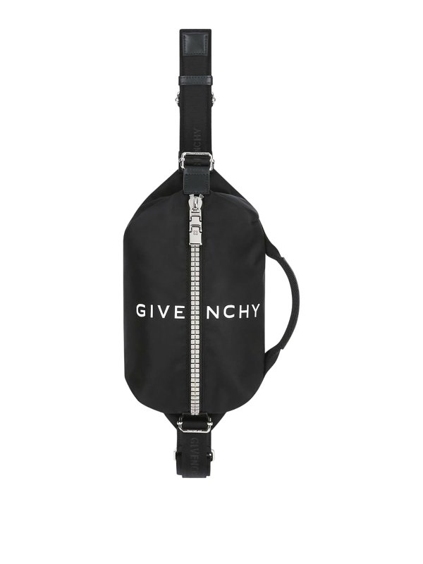 GIVENCHY: cross body bags - G-Zip Bum Bag In Nylon