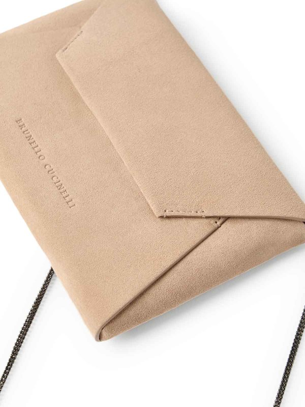 ショルダーバッグ - ブラウン shop online: BRUNELLO CUCINELLI