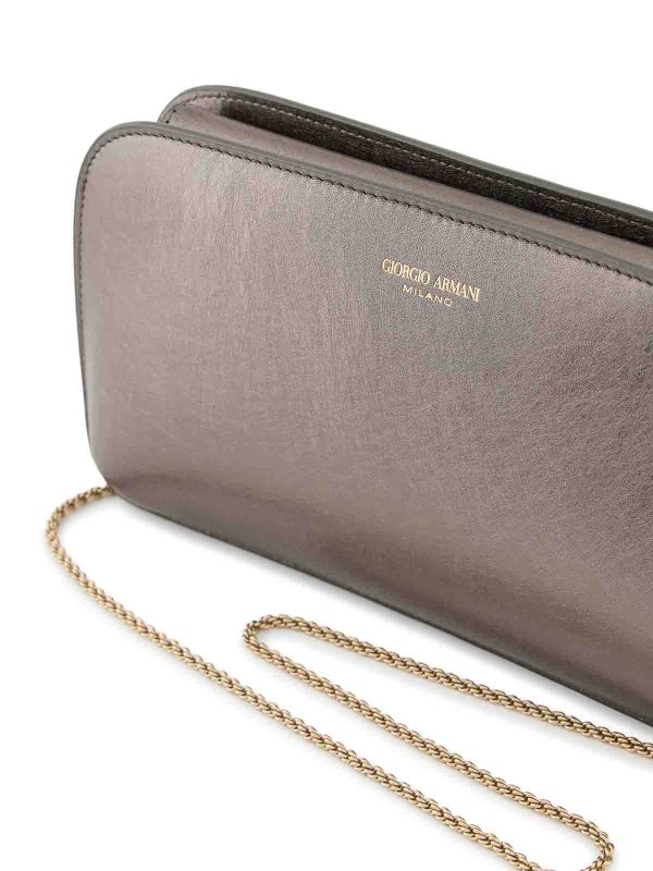 GIORGIO ARMANI buy online クラッチバッグ - グレー