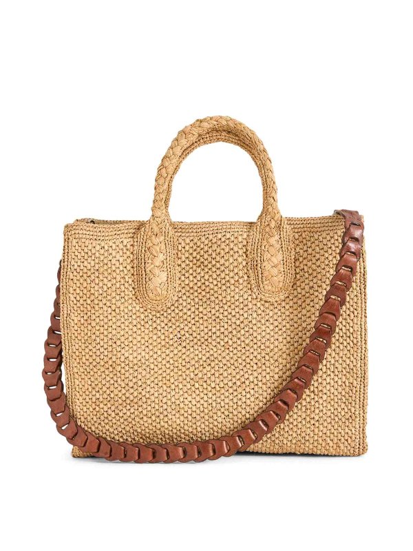IBELIV: totes bags - Rary Tea Raffia Bag