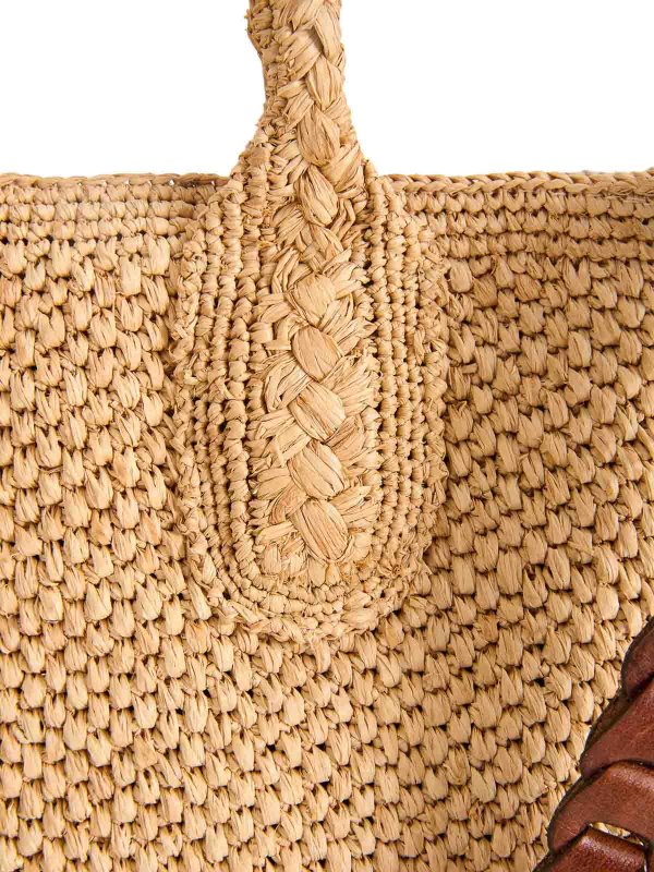 totes bags shop online Rary Tea Raffia Bag
