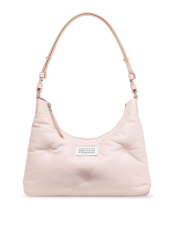 Maison Margiela: ショルダーバッグ - ショルダーバッグ - ヌードカラー