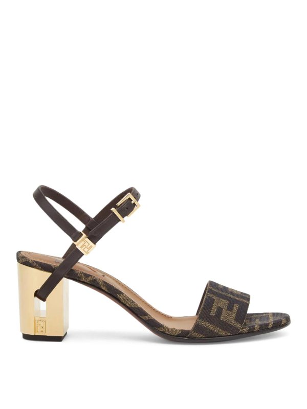 FENDI: sandals - Delfina Heel Sandals