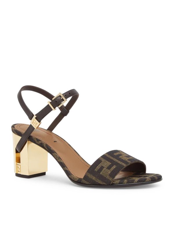 The Best Shops FENDI: sandals - Delfina Heel Sandals