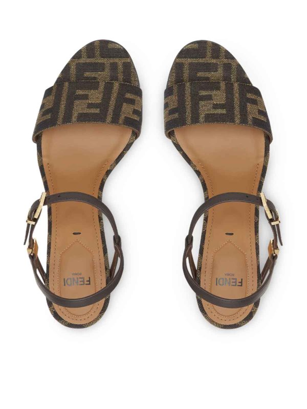 FENDI buy online Delfina Heel Sandals