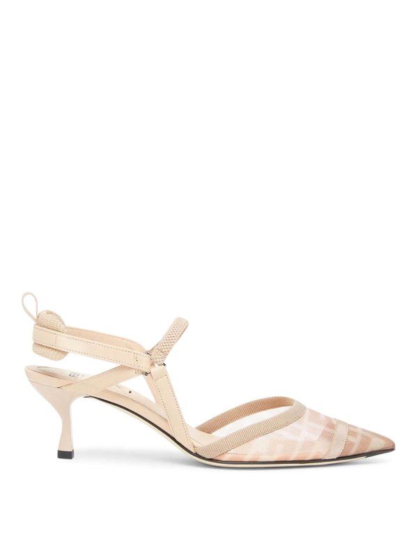 FENDI: court shoes - Slingback colibr lite