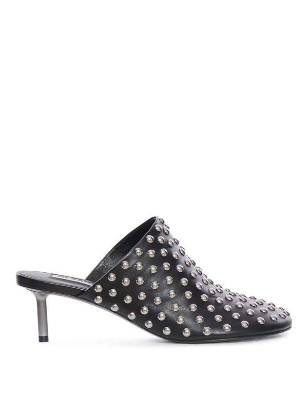 JIL SANDER: Zapatos chinelas - Chinelas - Negro