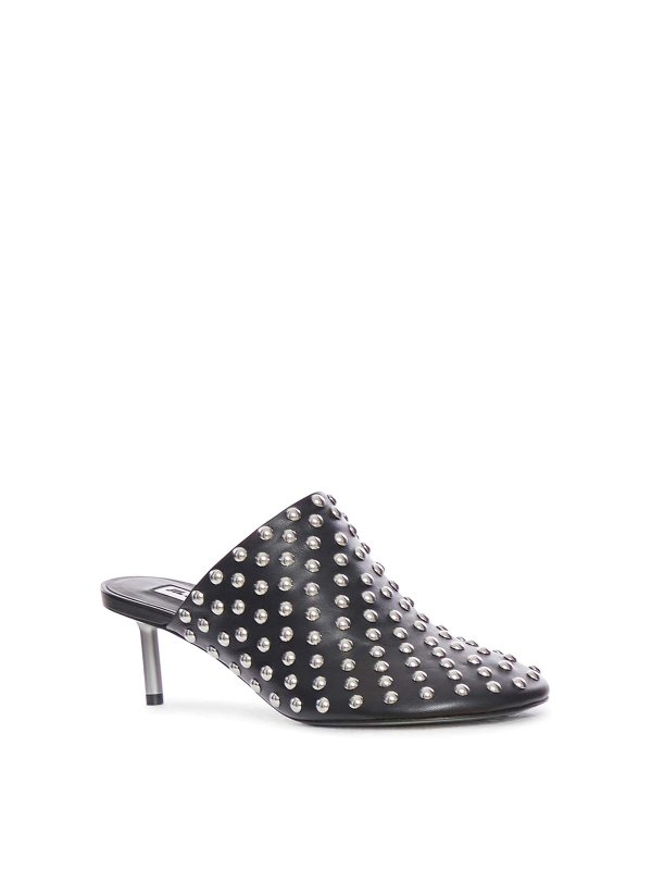 JIL SANDER: Zapatos chinelas online - Chinelas - Negro