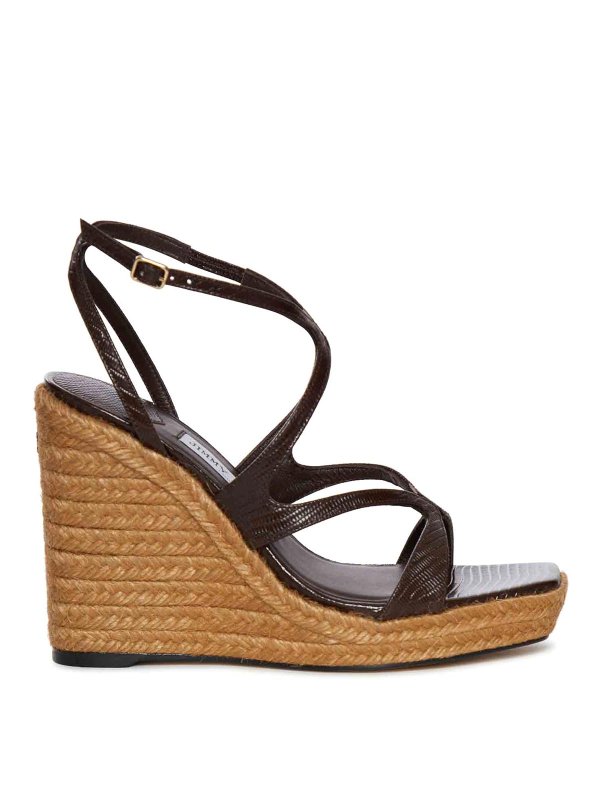 JIMMY CHOO: Sandalen - Sandalen - Braun