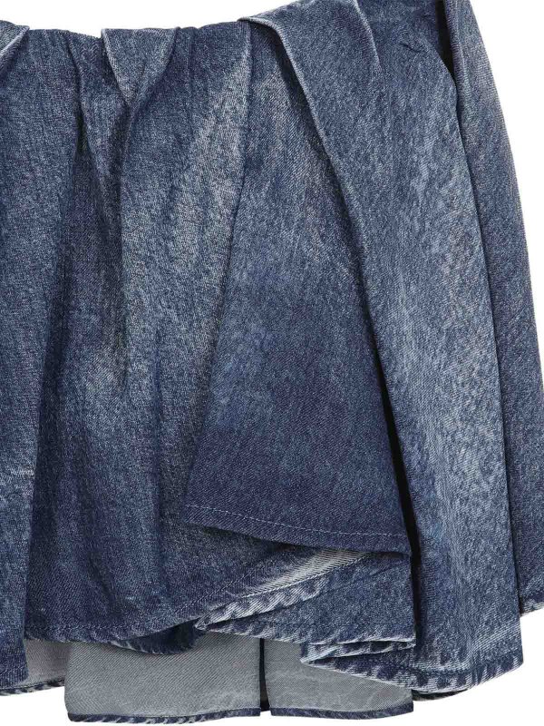 The Best Shops DIESEL: mini skirts - Asymmetric Mini Skirt