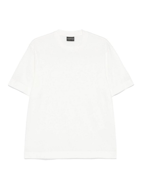 EMPORIO ARMANI: T-shirts - T-Shirt - Weiß