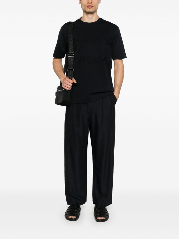 The Best Shops EMPORIO ARMANI: T-shirts - T-Shirt - Blau