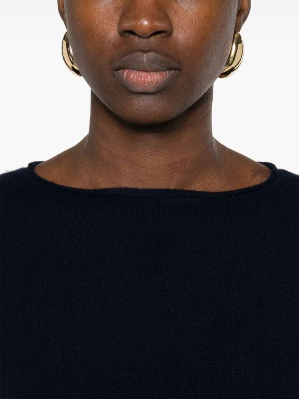 HAWICO buy online ボートネック - ダークブルー