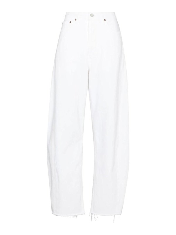 AGOLDE: Jeans évasés - Jean Bootcut - Blanc