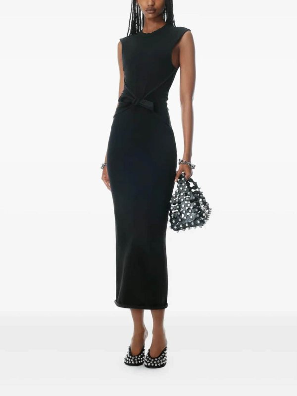 ALEXANDER WANG: Maxi robe online - Maxi Robe - Noir