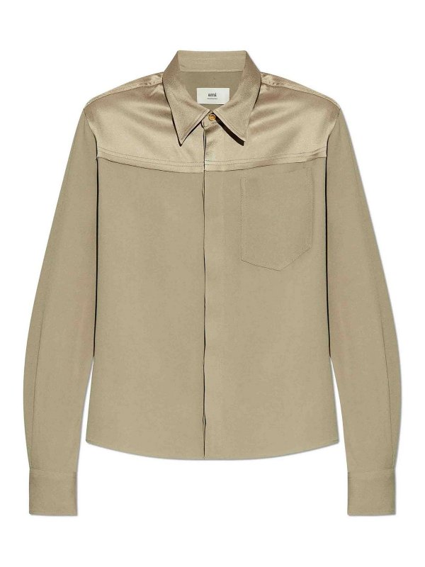 AMI PARIS: shirts - Long Sleeve Shirt