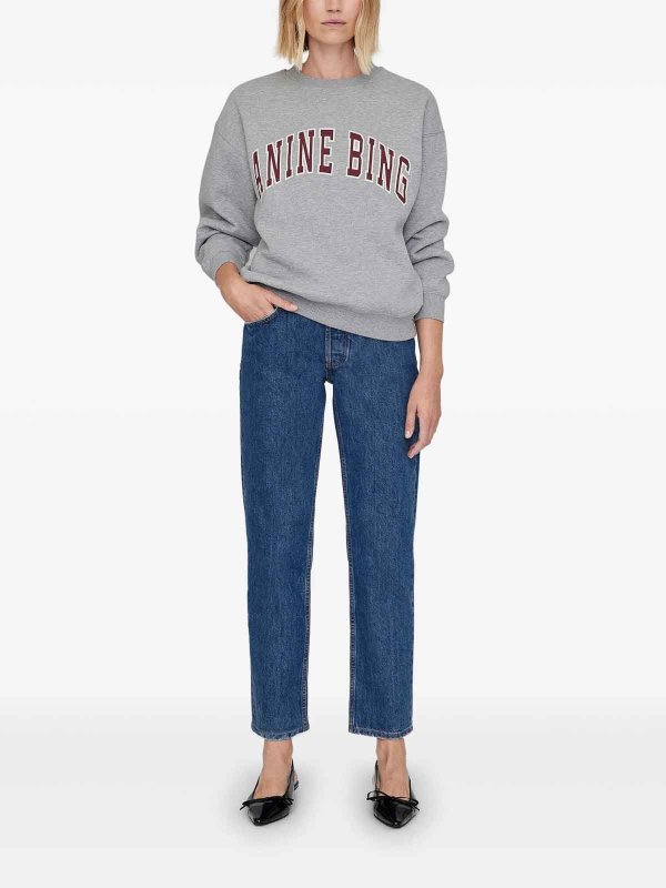 ANINE BING: スウェット＆セーター online - スウェットシャツ/セーター - グレー