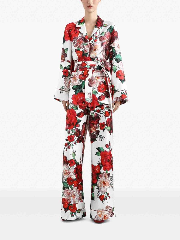 DOLCE & GABBANA: pantaloni casual online - Panta Pijama St Rose