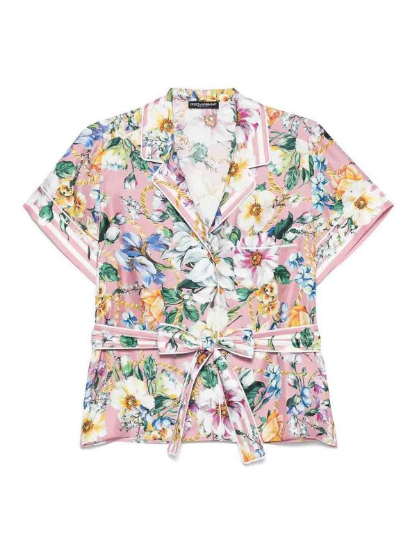 DOLCE & GABBANA: Hemden - Hemd - Rosa