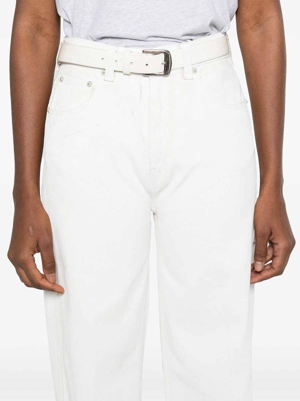 HAIKURE buy online ストレートジーンズ - 白