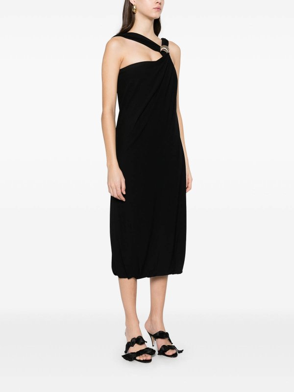 The Best Shops LANVIN: ニーレングスドレス - 膝丈ドレス - 黒