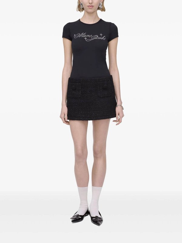 MARC JACOBS: Jupes midi et au genou online - Jupe Midi - Noir