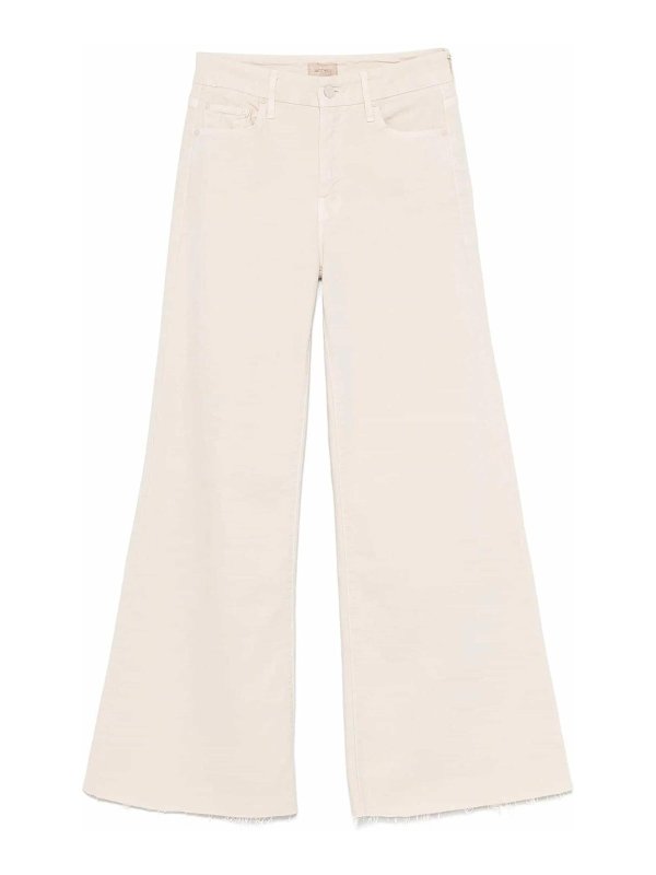 MOTHER: Jeans Rectos - Vaqueros Rectos - Crema