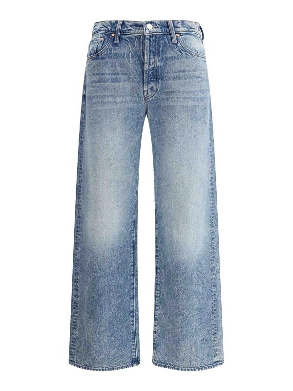 MOTHER: Jeans Rectos - Vaqueros Rectos - Azul Claro