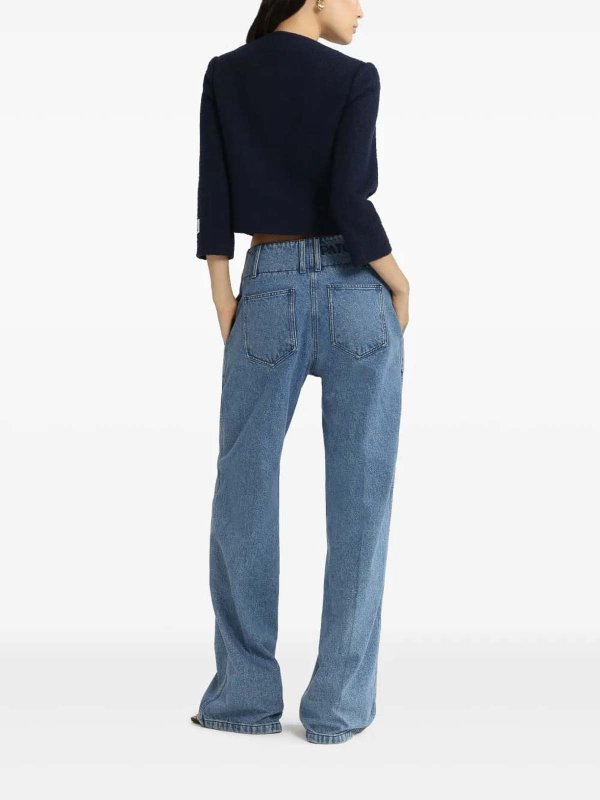 The Best Shops PATOU: casual jackets - No Collar Boxy Jacket