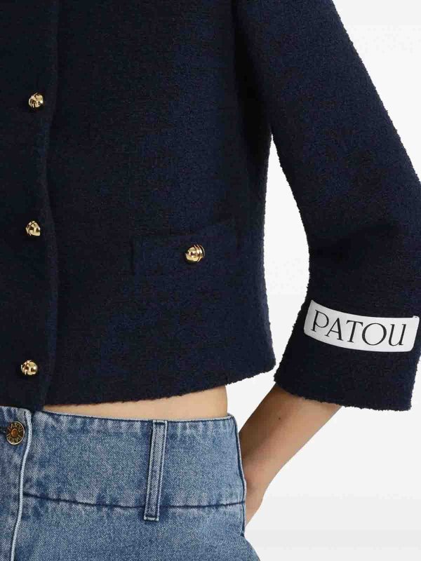 PATOU buy online No Collar Boxy Jacket