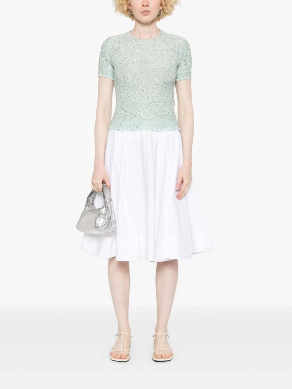 ROBERTO COLLINA: クルーネック online - クルーネック - ライトブルー